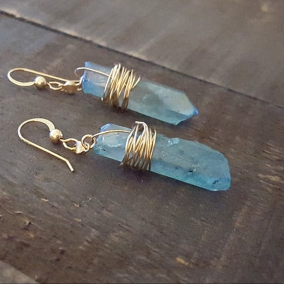 💎 Crystal earrings - Picture 2 of 2